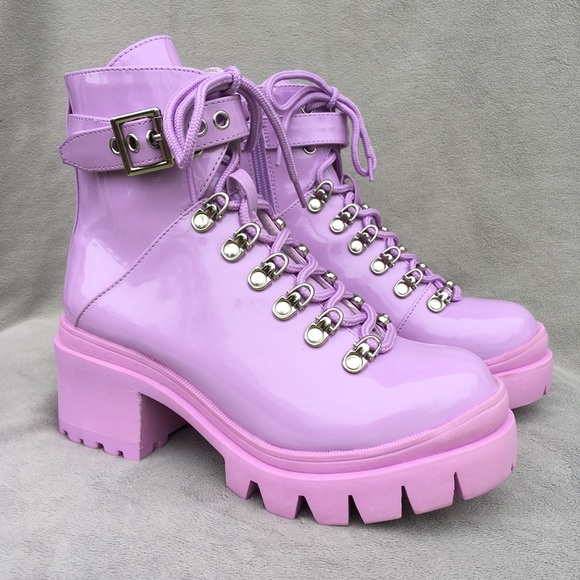 Jeffrey Campbell Shoes - Jeffrey Campbell Czech Boots Lilac Purple 6.5